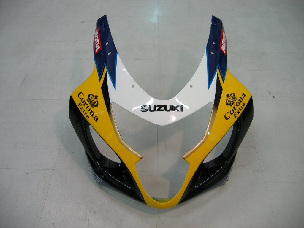 2004-2005 Suzuki GSXR 600 750 Amotopart Fairings Yellow Blue Corona GSXR Racing