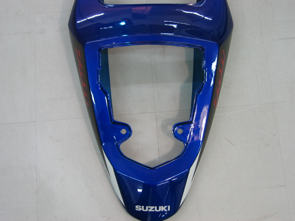 2004-2005 Suzuki GSXR 600 750 Amotopart Fairings Blue Black Silver GSXR Racing