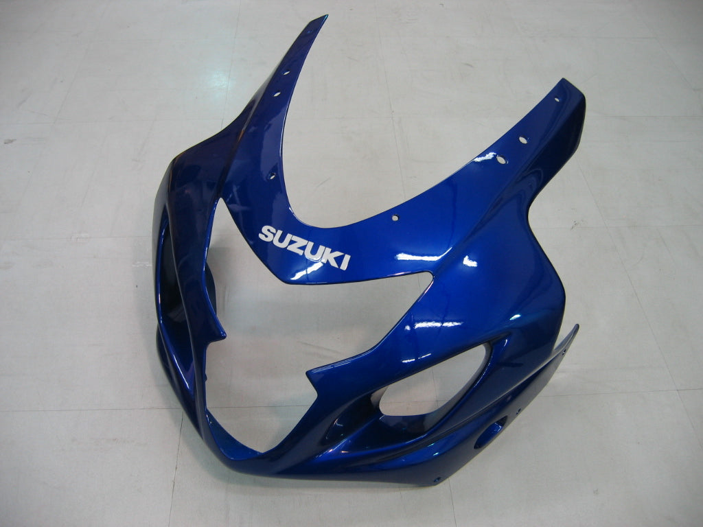 2004-2005 Suzuki GSXR 600 750 Amotopart Fairings Blue Black Silver GSXR Racing