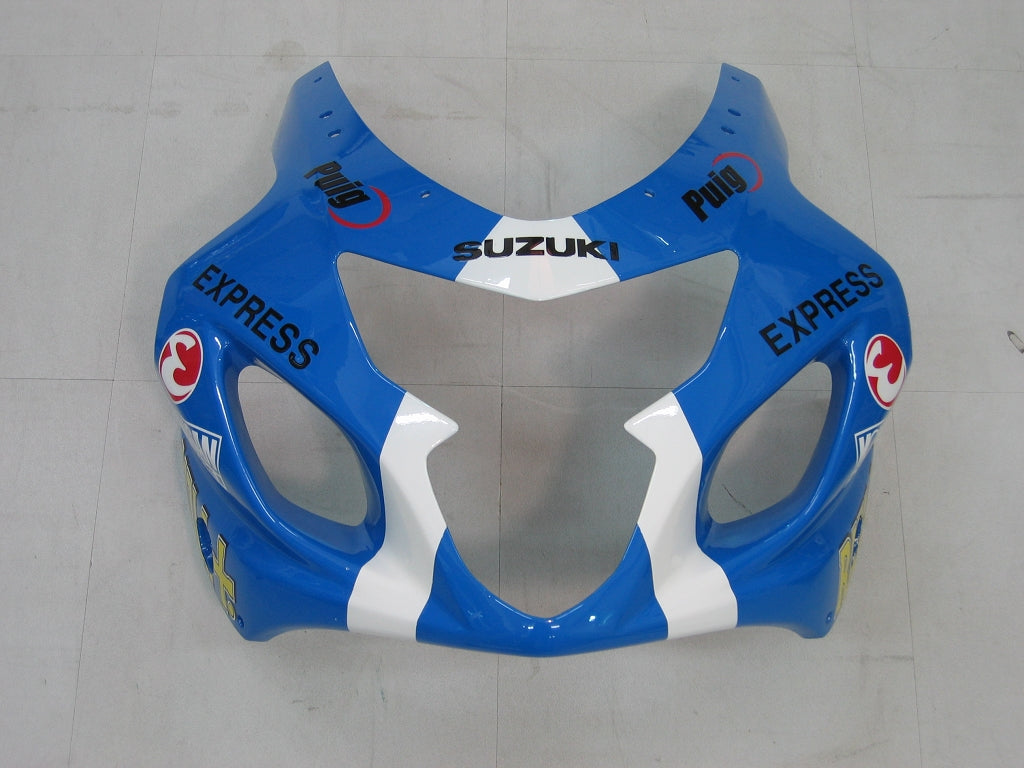 2004-2005 Suzuki GSXR 600 750 Amotopart Fairings Blue Rizla GSXR Racing