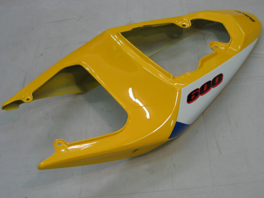 2004-2005 Suzuki GSXR 600 750 Amotopart Fairings Yellow Black GSXR Racing