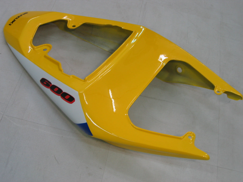 2004-2005 Suzuki GSXR 600 750 Amotopart Fairings Yellow Black GSXR Racing