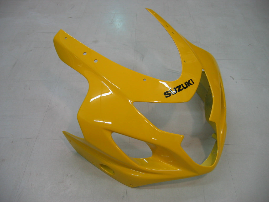 2004-2005 Suzuki GSXR 600 750 Amotopart Fairings Yellow Black GSXR Racing