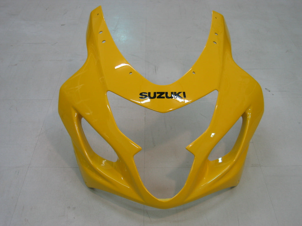 2004-2005 Suzuki GSXR 600 750 Amotopart Fairings Yellow Black GSXR Racing