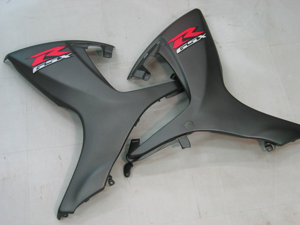 2006-2007 Suzuki GSXR600750 Amotopart Fairing Black Kit