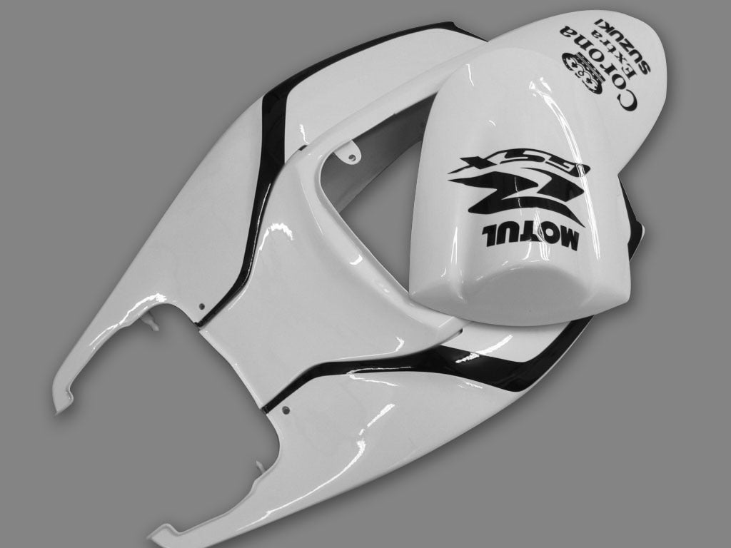 2006-2007 Suzuki GSXR600750 Amotopart Fairing White Kit