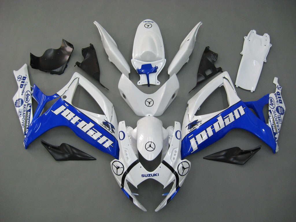 2006-2007 Suzuki GSXR 600/750 Injection Fairing Kit Bodywork Plastic ABS #12