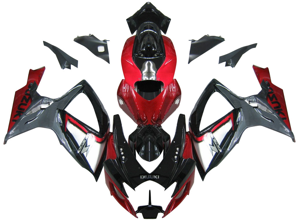 Generic Fit For Suzuki GSXR 600/750 (2006-2007) Bodywork Fairing ABS Injection Molded Plastics Set 30 Style