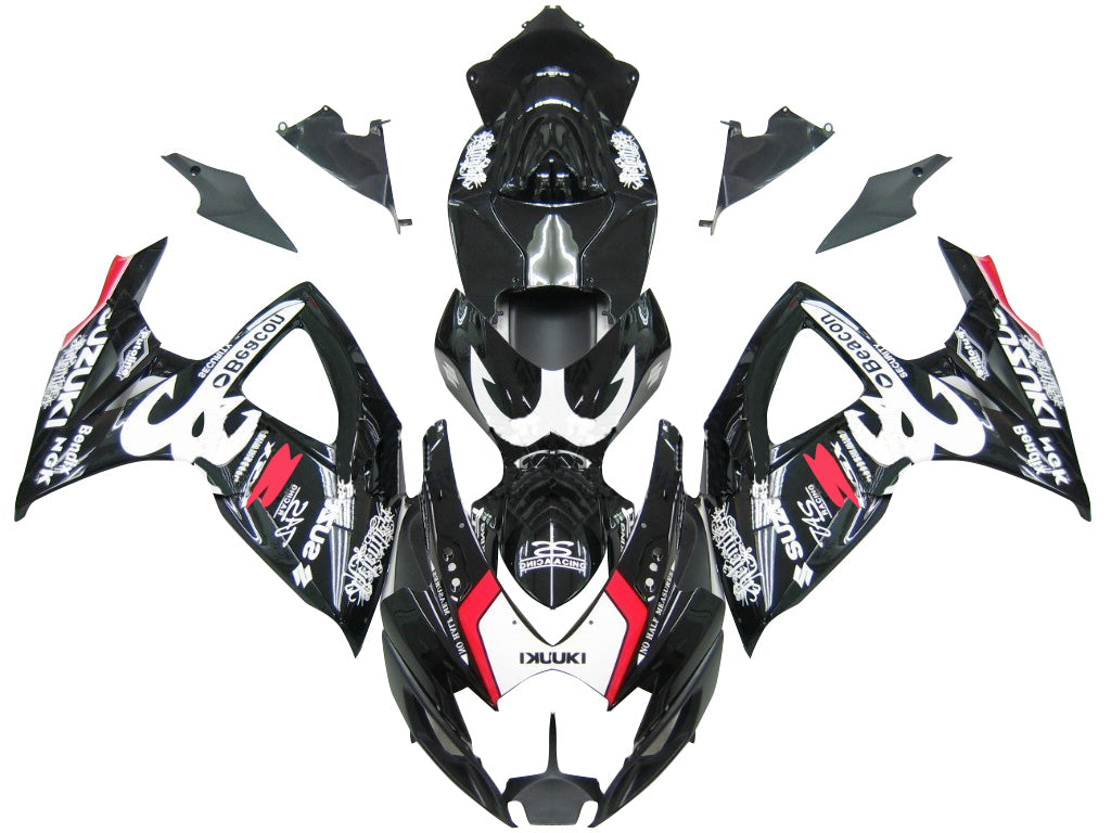 Generic Fit For Suzuki GSXR 600/750 (2006-2007) Bodywork Fairing ABS Injection Molded Plastics Set 30 Style