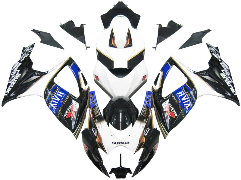 Generic Fit For Suzuki GSXR 600/750 (2006-2007) Bodywork Fairing ABS Injection Molded Plastics Set 30 Style