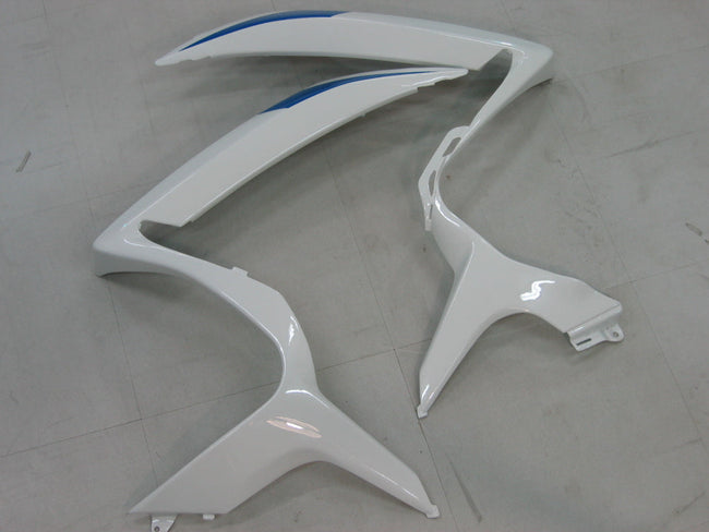 2006-2007 Suzuki GSXR 600 750 Blue & White GSXR Racing Amotopart Fairings Customs Fairing