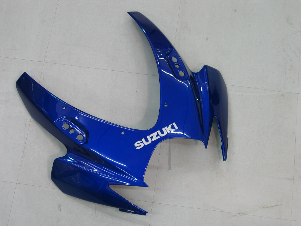 2006-2007 Suzuki GSXR600750 Amotopart Fairing White&Blue Kit