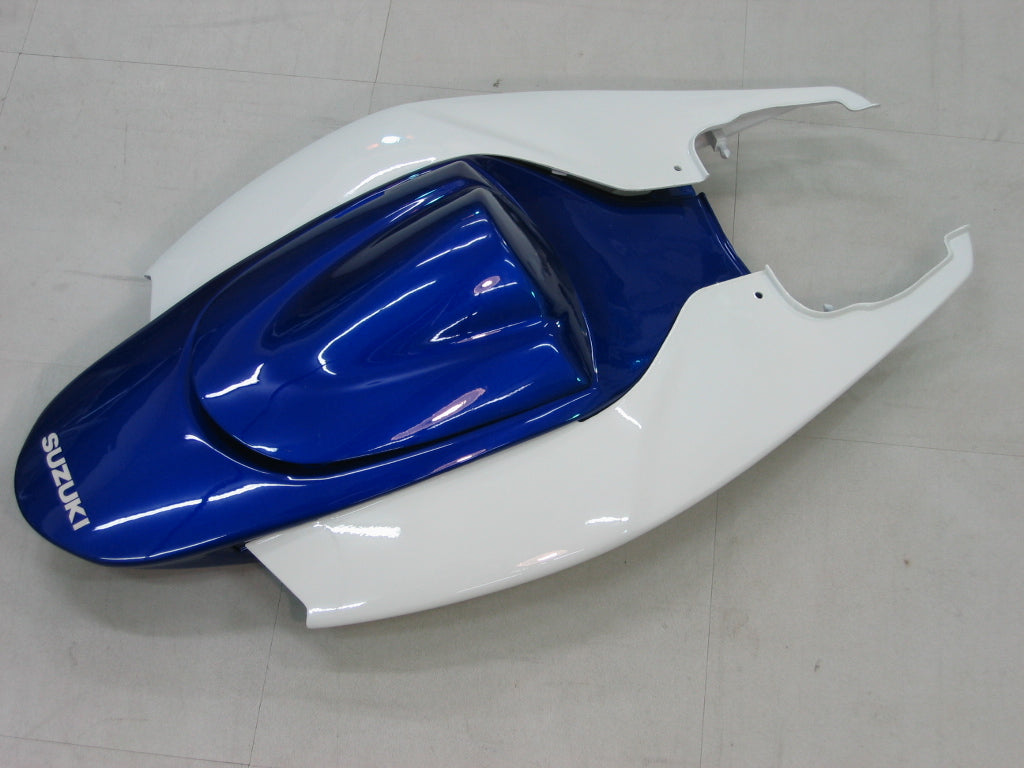 2006-2007 Suzuki GSXR600750 Amotopart Fairing White&Blue Kit