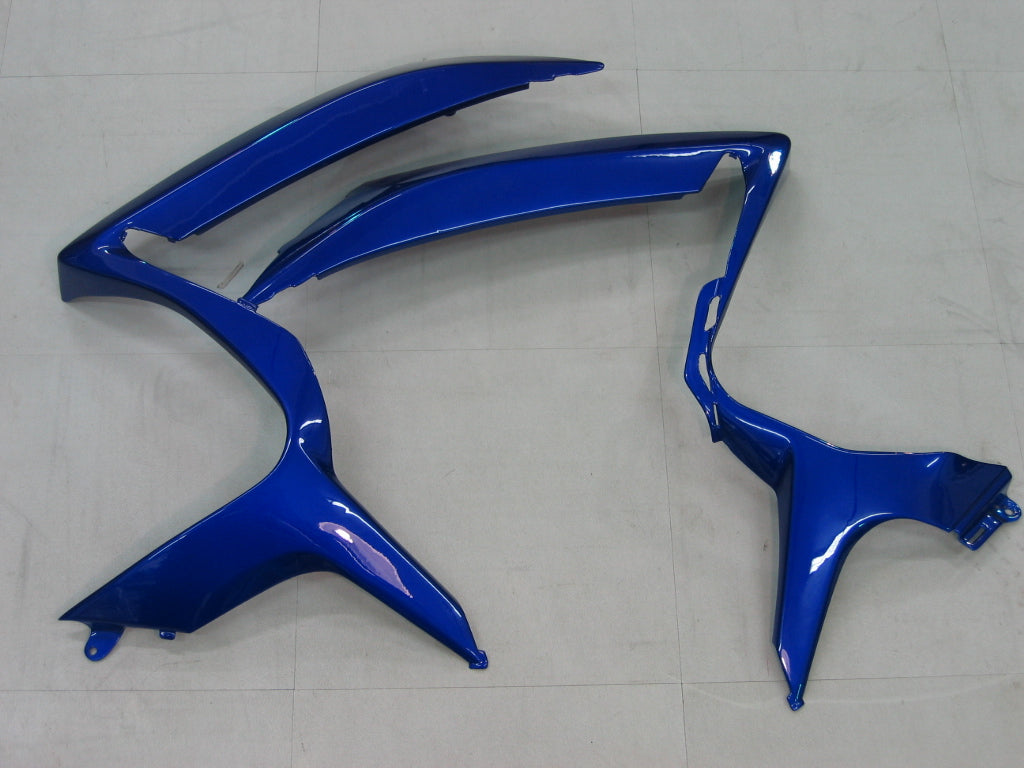 2006-2007 Suzuki GSXR600750 Amotopart Fairing White&Blue Kit