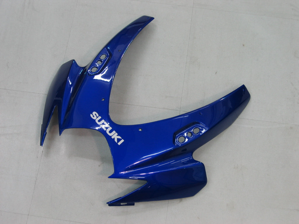 2006-2007 Suzuki GSXR600750 Amotopart Fairing White&Blue Kit