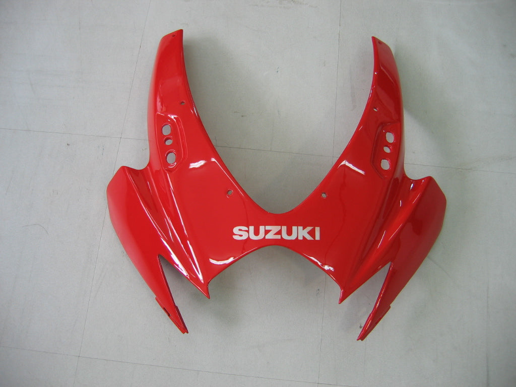 2006-2007 Suzuki GSXR600750 Amotopart Fairing White&Red Kit