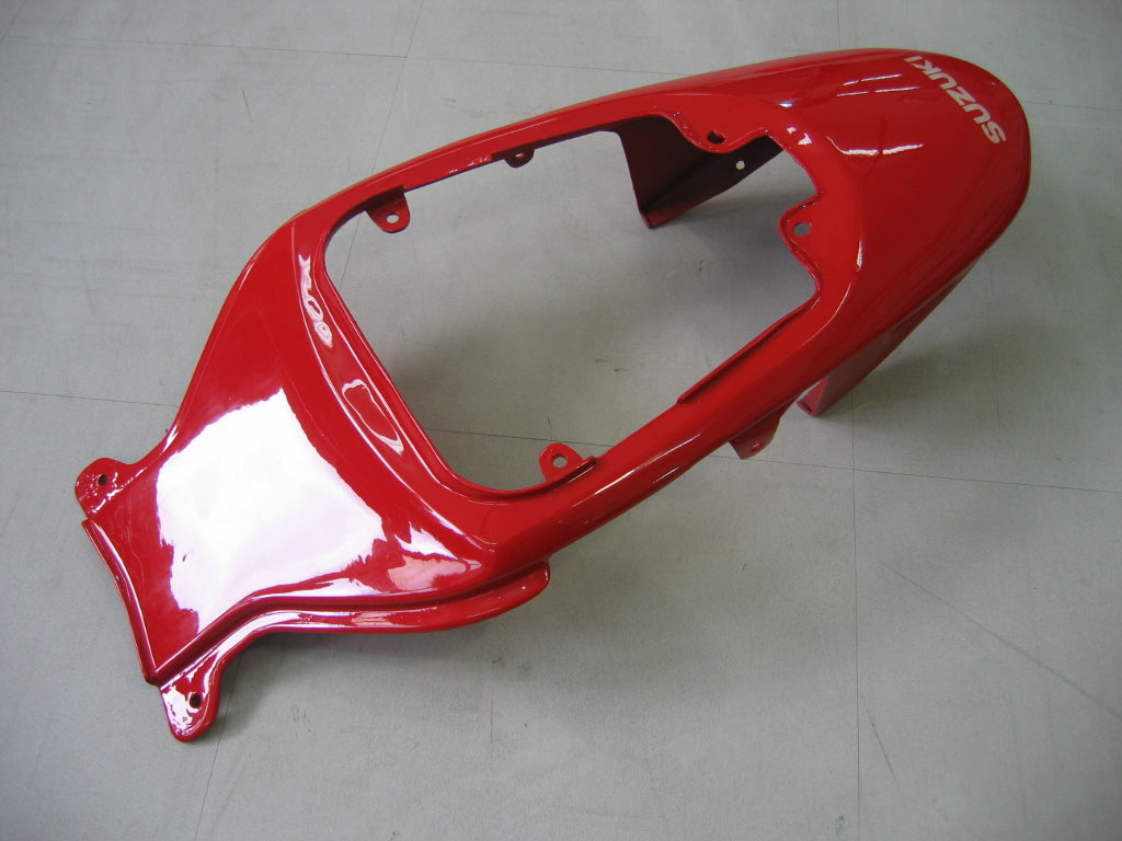 2006-2007 Suzuki GSXR600750 Amotopart Fairing White&Red Kit