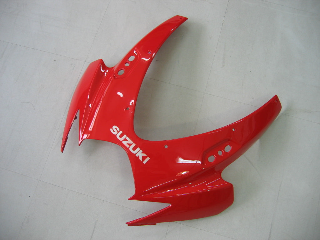 2006-2007 Suzuki GSXR600750 Amotopart Fairing White&Red Kit