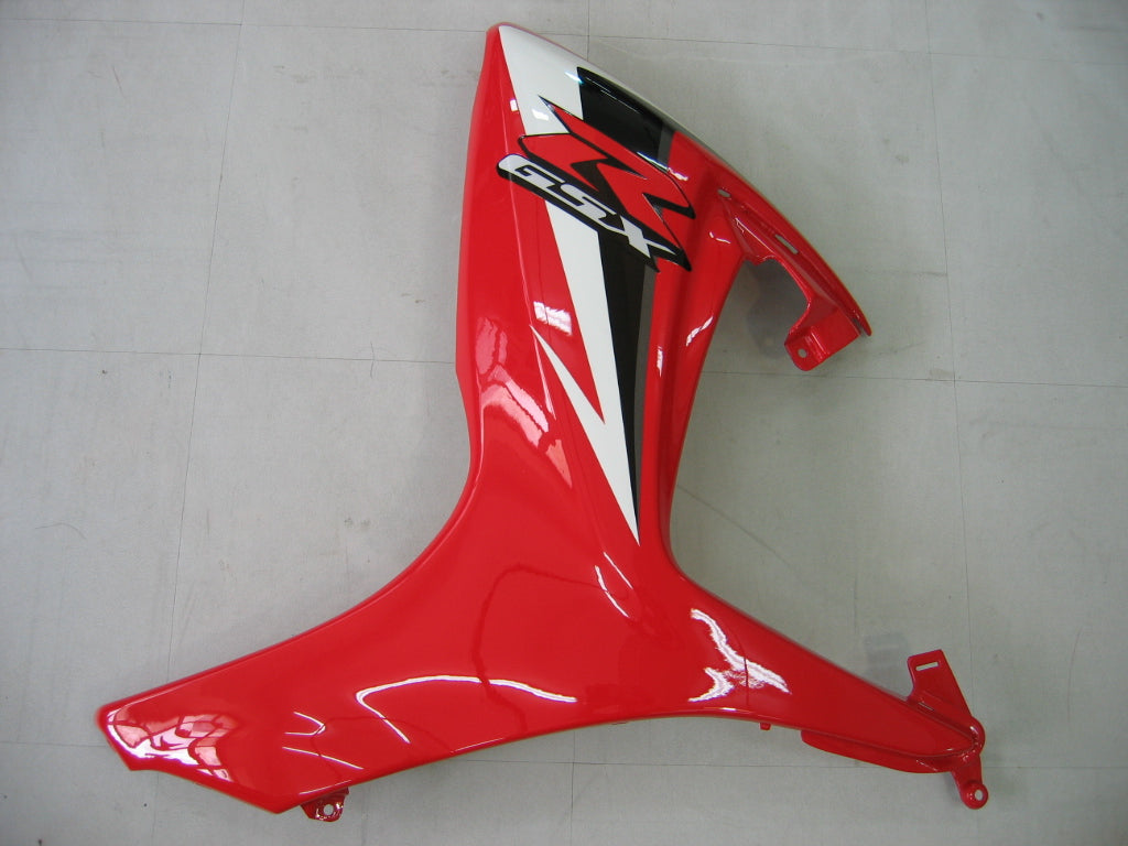 2006-2007 Suzuki GSXR600750 Amotopart Fairing White&Red Kit