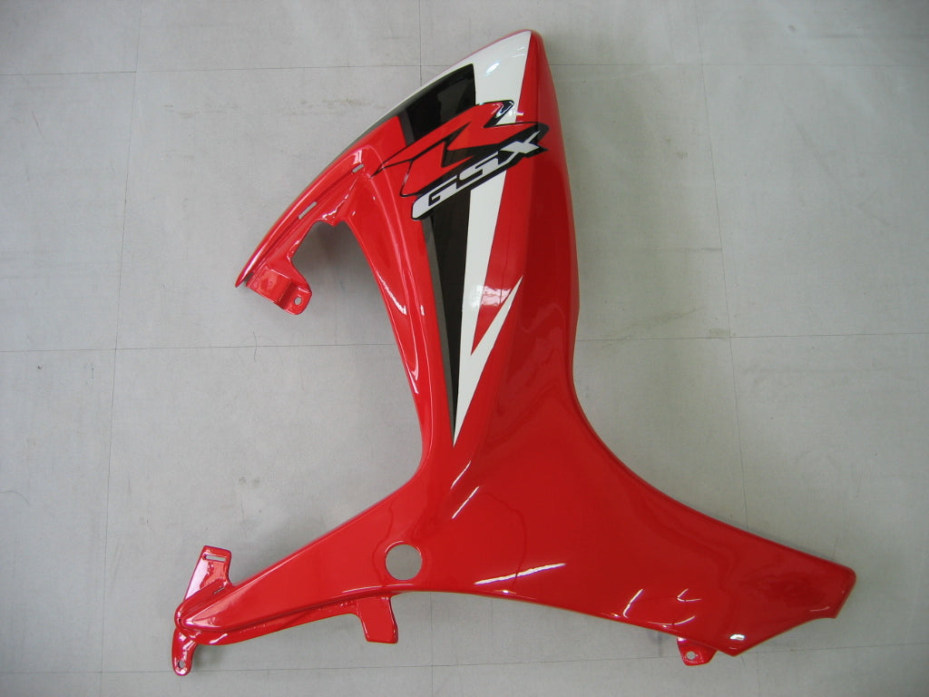 2006-2007 Suzuki GSXR600750 Amotopart Fairing White&Red Kit