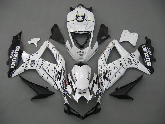 Generic Fit For Suzuki GSXR 600/750 (2008-2009) Bodywork Fairing ABS Injection Molded Plastics Set 32 Style