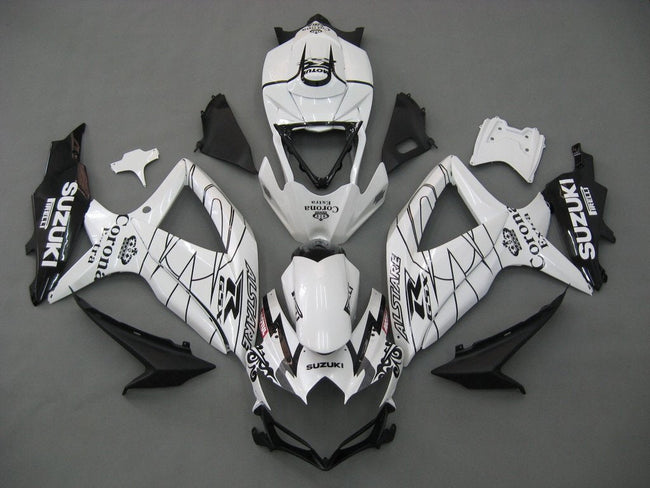 For GSXR 600/750 (2008-2009) Bodywork Fairing ABS Injection Molded Plastics Set 34 Color