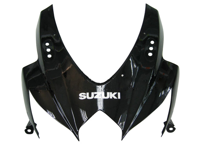 2008-2010 Suzuki GSXR 750 Amotopart Fairings Black Red Silver Racing