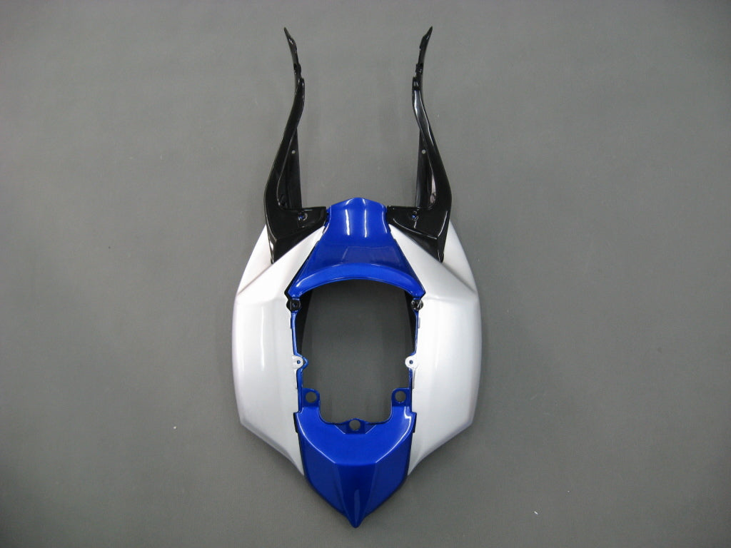 2008-2010 Suzuki GSXR600750 Amotopart Fairing White&Blue Kit