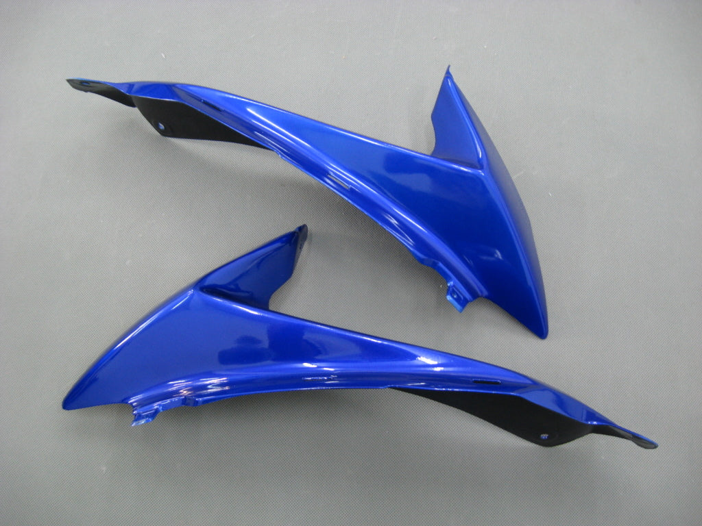 2008-2010 Suzuki GSXR600750 Amotopart Fairing White&Blue Kit