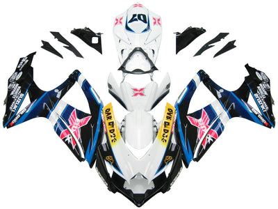 Generic Fit For Suzuki GSXR 600/750 (2008-2009) Bodywork Fairing ABS Injection Molded Plastics Set 32 Style