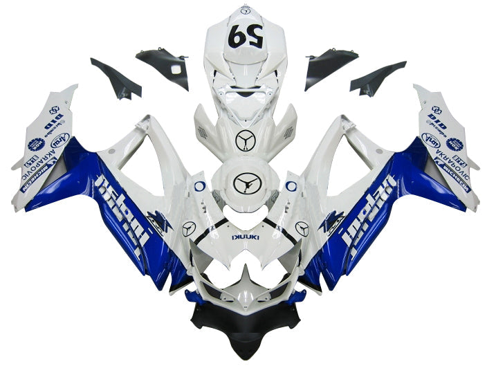 Generic Fit For Suzuki GSXR 600/750 (2008-2009) Bodywork Fairing ABS Injection Molded Plastics Set 32 Style