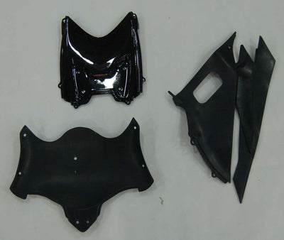 For GSXR 600/750 2008-2009 Bodywork Fairing Black ABS Injection Molded Plastics Set