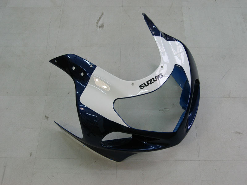 2001-2003 Suzuki GSXR 750 Amotopart Fairings Blue & White Suzuki GSXR Racing