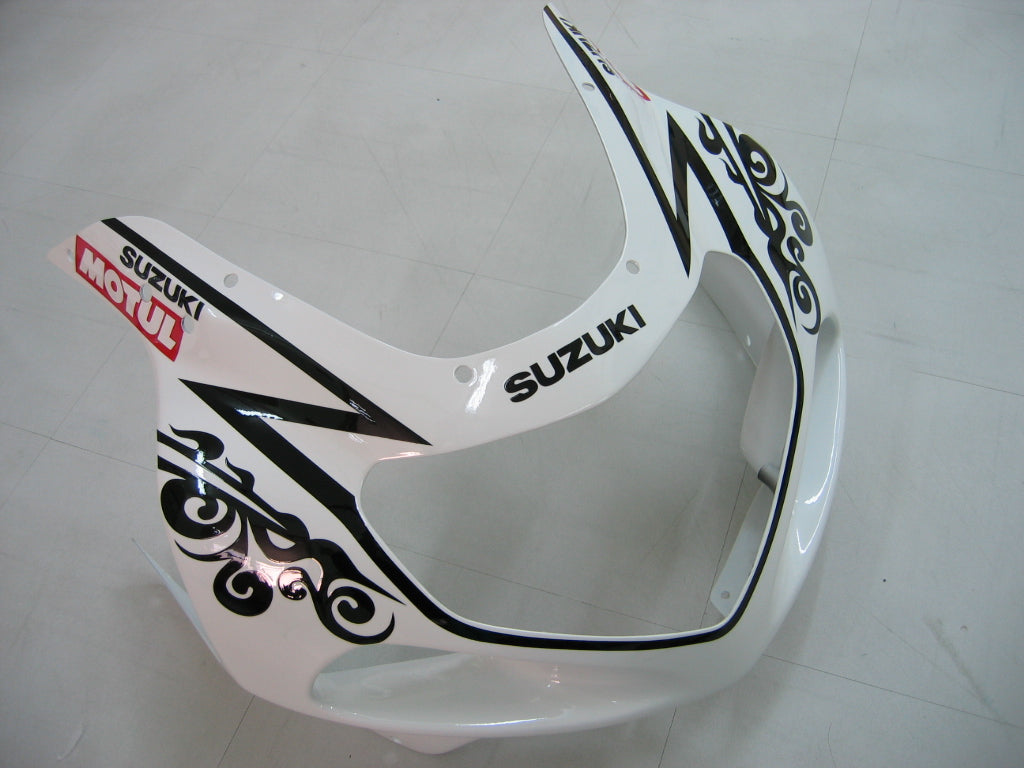 2001-2003 Suzuki GSXR 750 Amotopart Fairings White Black Alstare Corona Racing