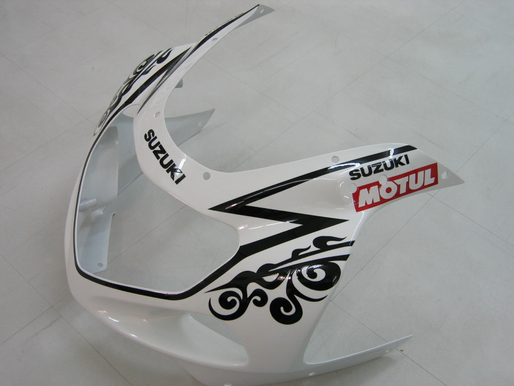 2001-2003 Suzuki GSXR 750 Amotopart Fairings White Black Alstare Corona Racing