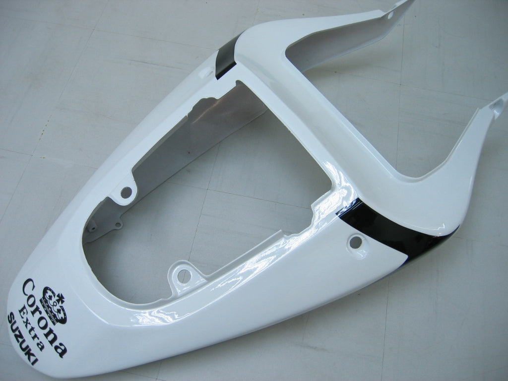 2001-2003 Suzuki GSXR 750 Amotopart Fairings White Black Alstare Corona Racing