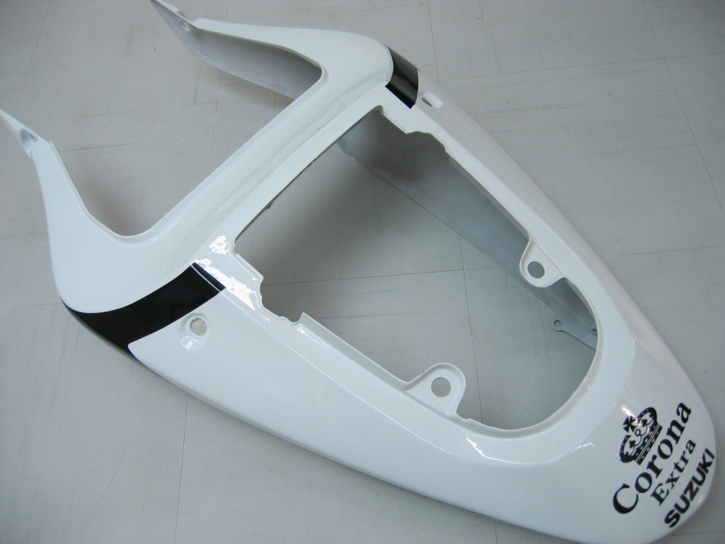 2001-2003 Suzuki GSXR 750 Amotopart Fairings White Black Alstare Corona Racing