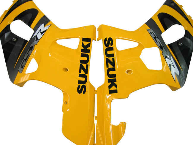 2001-2003 Suzuki GSXR 600 Amotopart Fairings Yellow Silver GSXR Racing