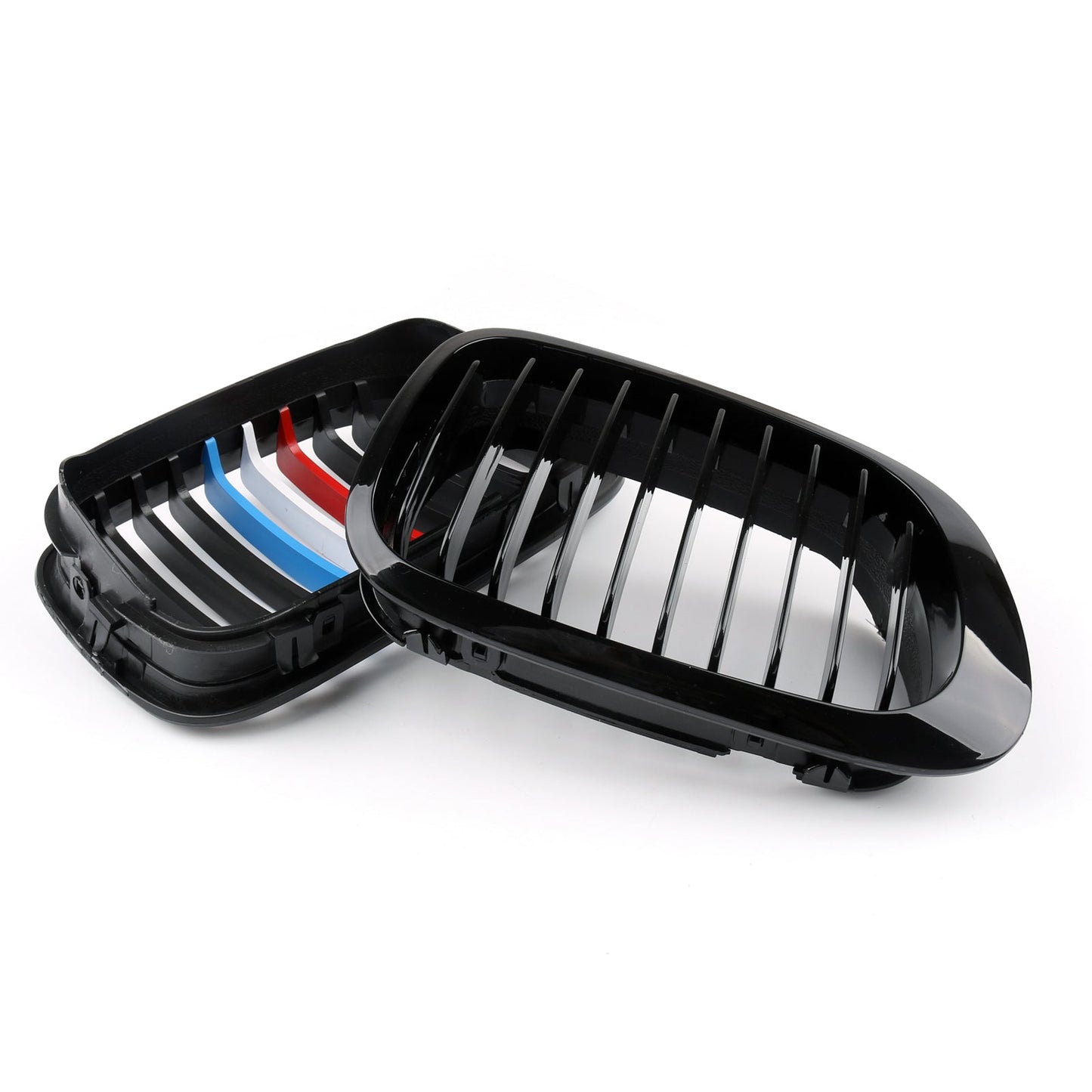 Front Fence Grill Grille Gloss Black For BMW E46 2 Doors 1999-2002 3 Series