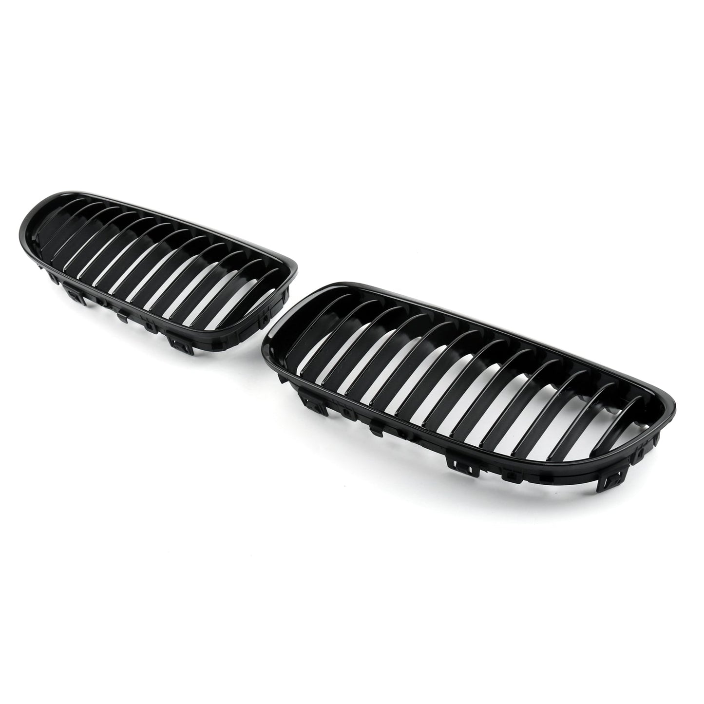 Matte Black Front Kidney Grill Mesh Grille Nose For BMW E90 E91 LCI 2009-2012