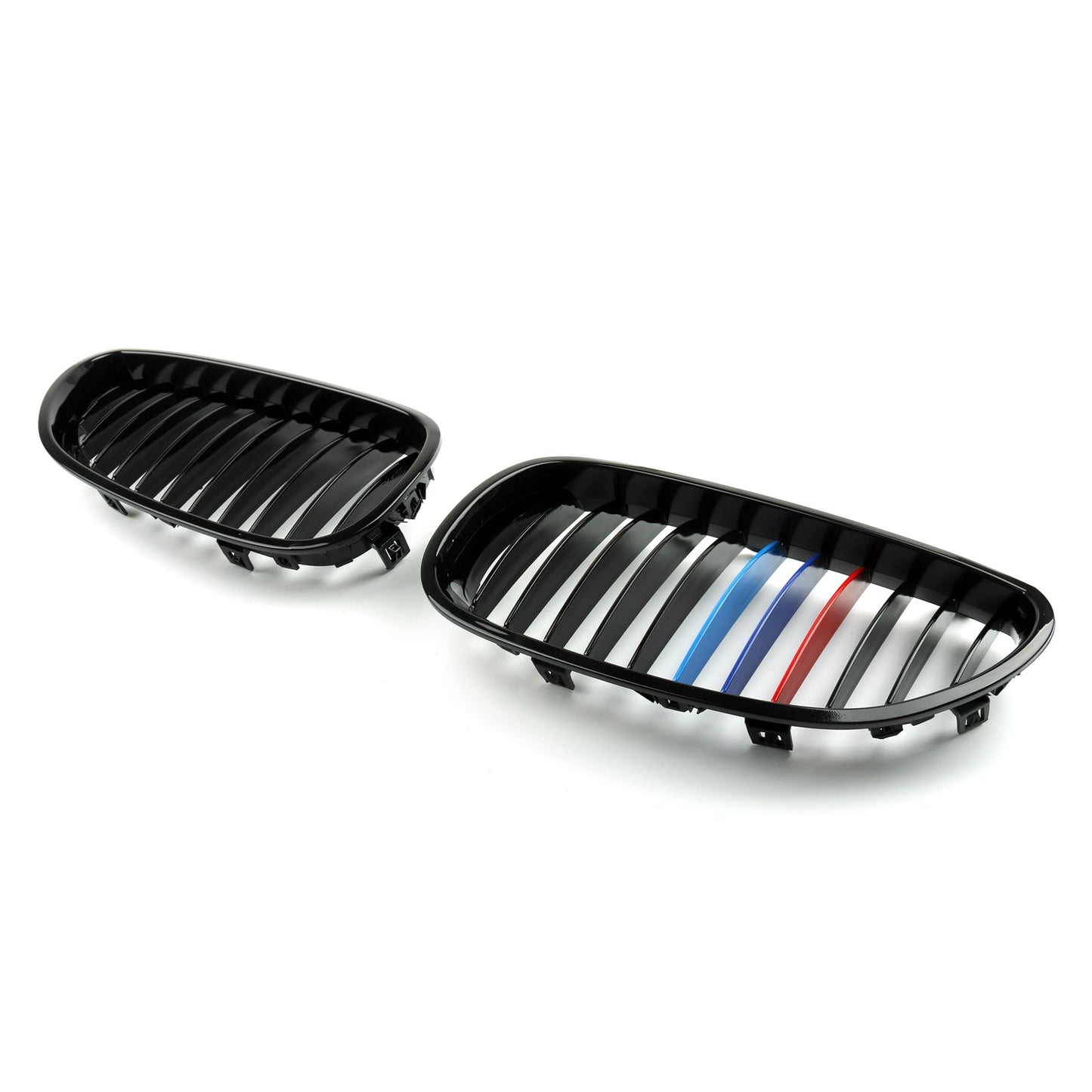 Front Replacement Gloss Black Kidney Grille For BMW E60 E61 5 Series 2003-2010