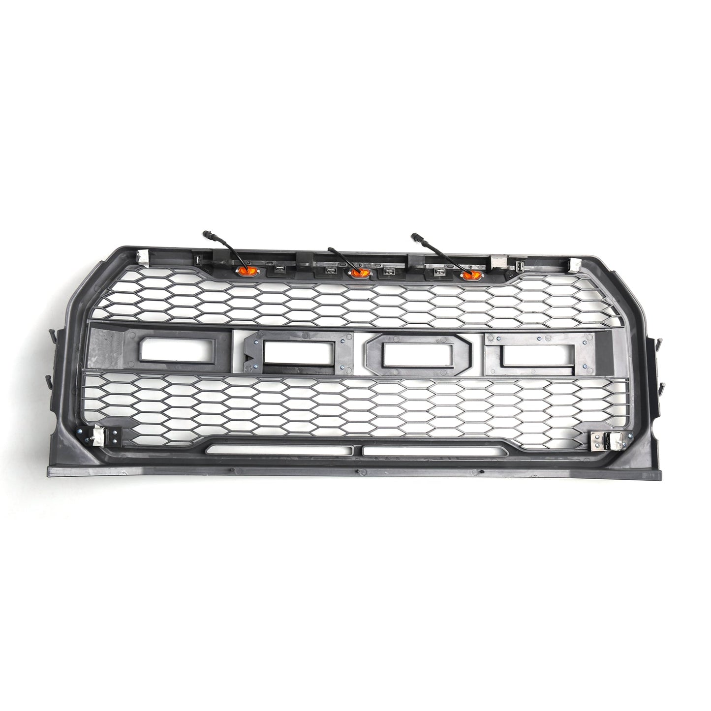 Replacement Part ABS Front Bumper Grille W/ LED Fit Ford F150 2015-2017 Raptor