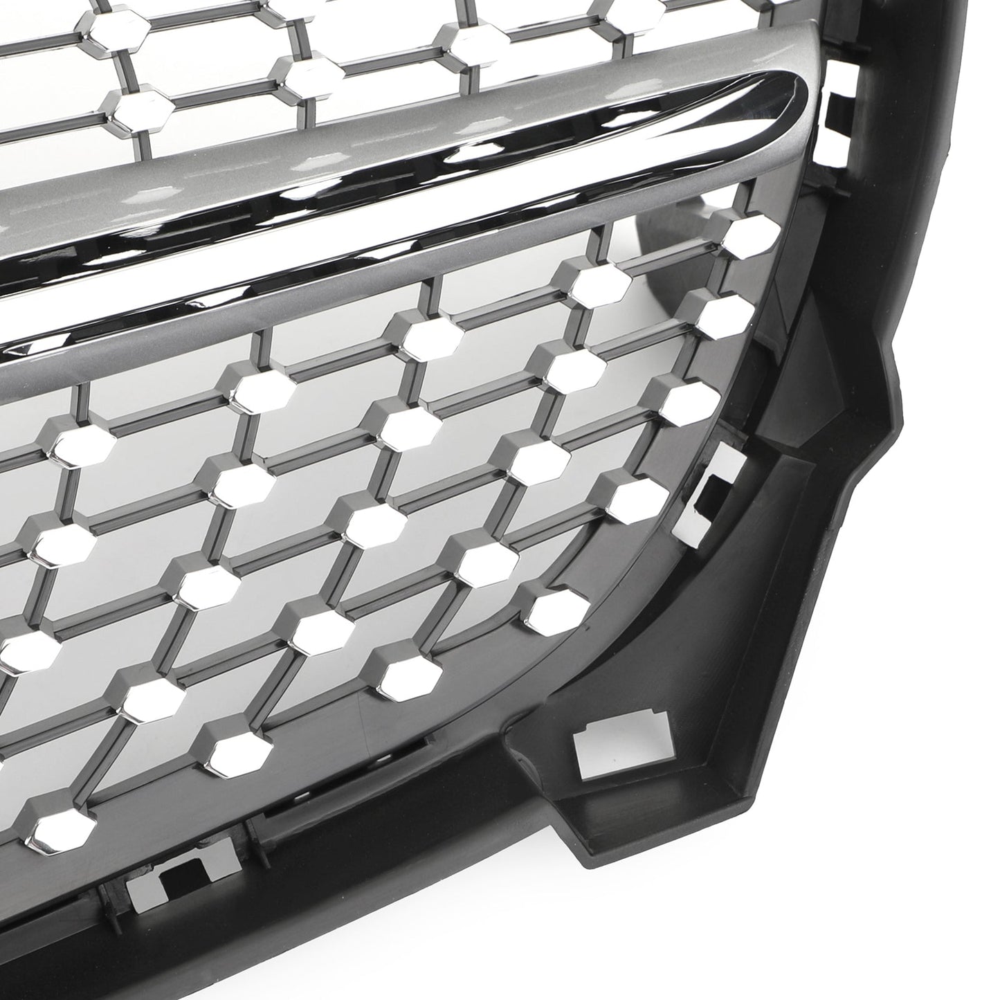 Diamond star grille grill Fit Mercedes Benz R117 W117 CLA250 2013-2019 Silver