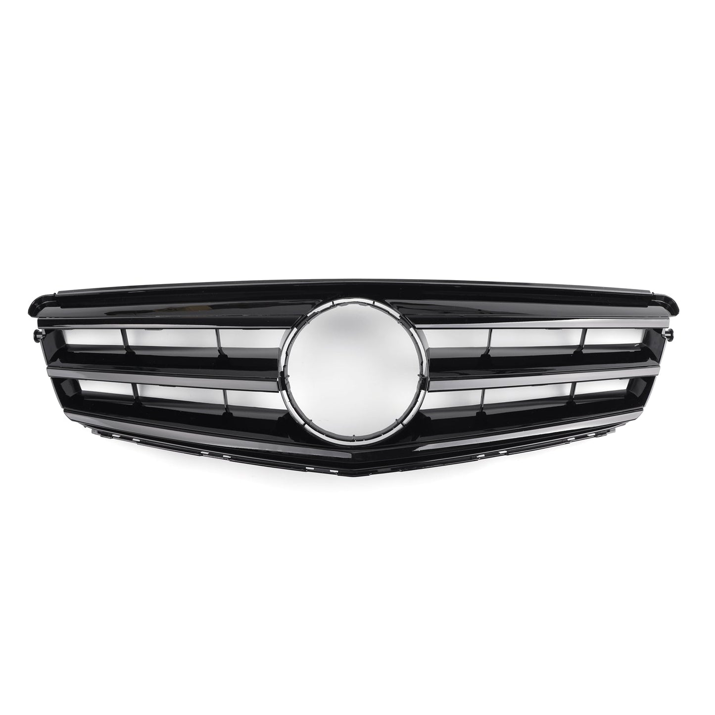 W204 C Class Front Bumper Grille Fit For Benz W/LED Emblem C300/C350