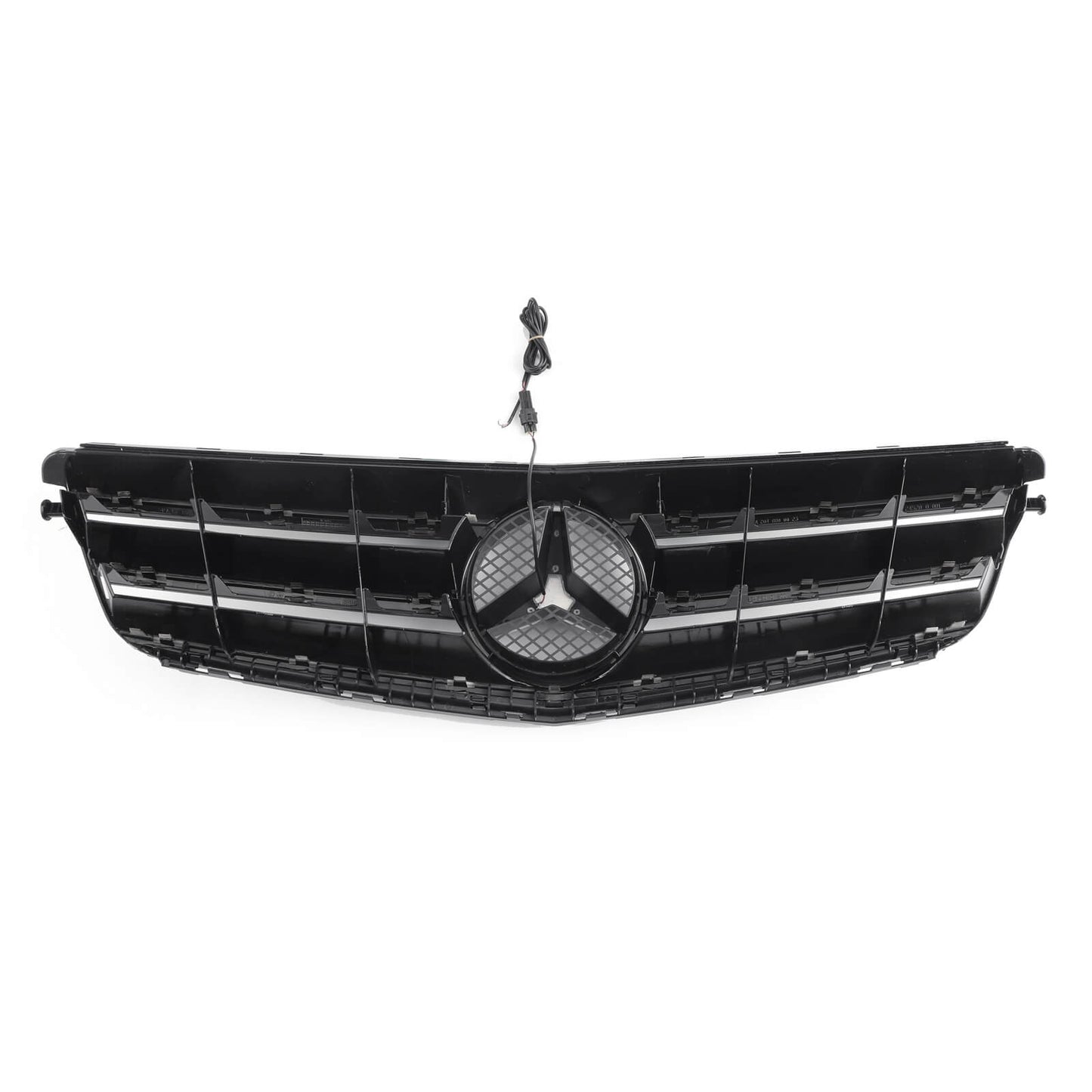 W204 C Class Front Bumper Grille Fit For Benz W/LED Emblem C300/C350