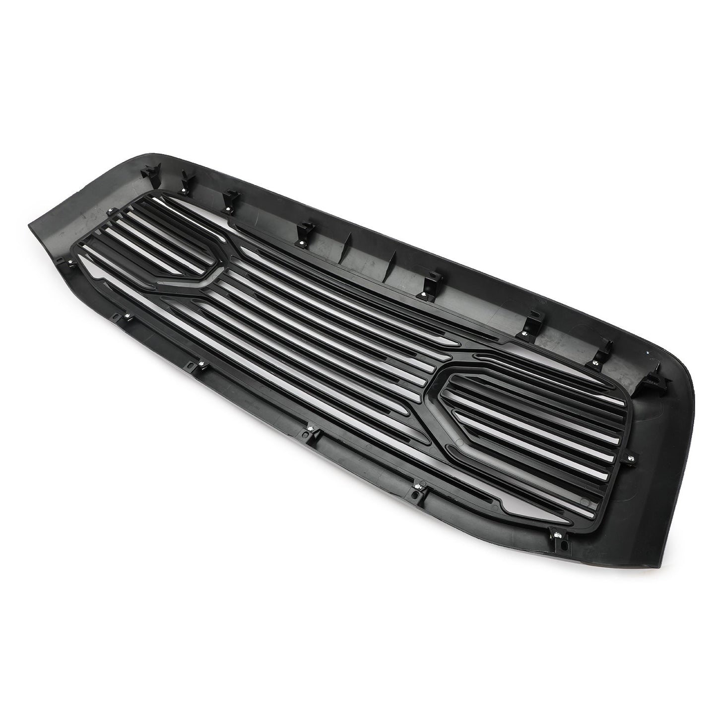Front Black Big Horn Grille+Replacement Shell For 06-09 RAM 2500+3500