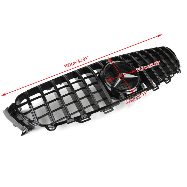 2016-2019 W213 E-Class Mercedes Benz E200 E300 E400 E43 AMG Front Grill Grille W/ CAMERA