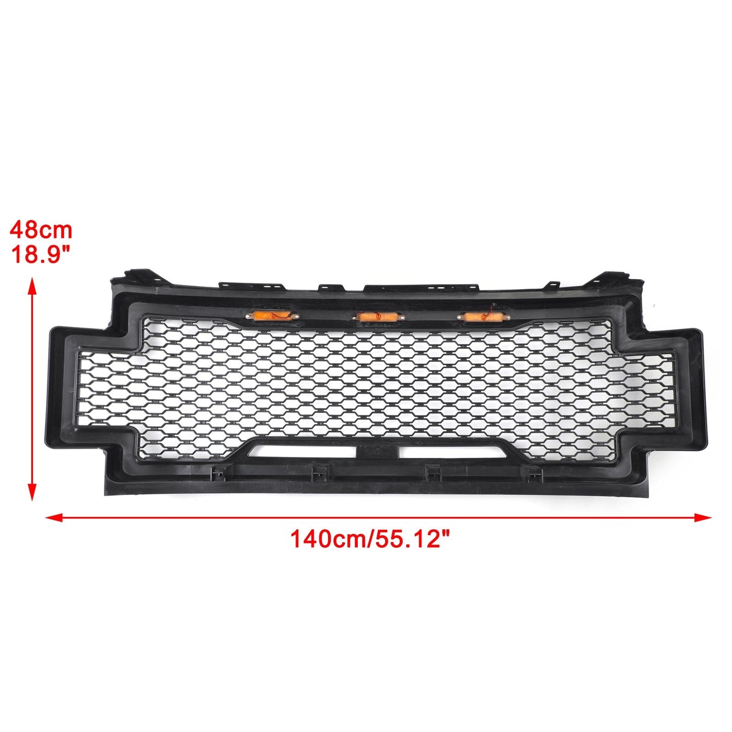 Raptor Style Grille Grill fit Ford F-250 F-350 F-450 2017-2019 Super Duty