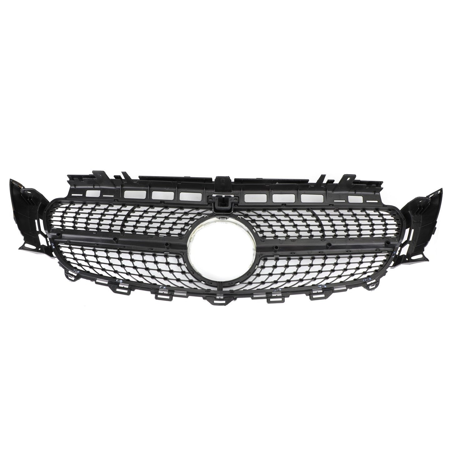 Mercedes Benz W213 E300 E400 2016-2019 Diamond Silver Border Front Grille Grill