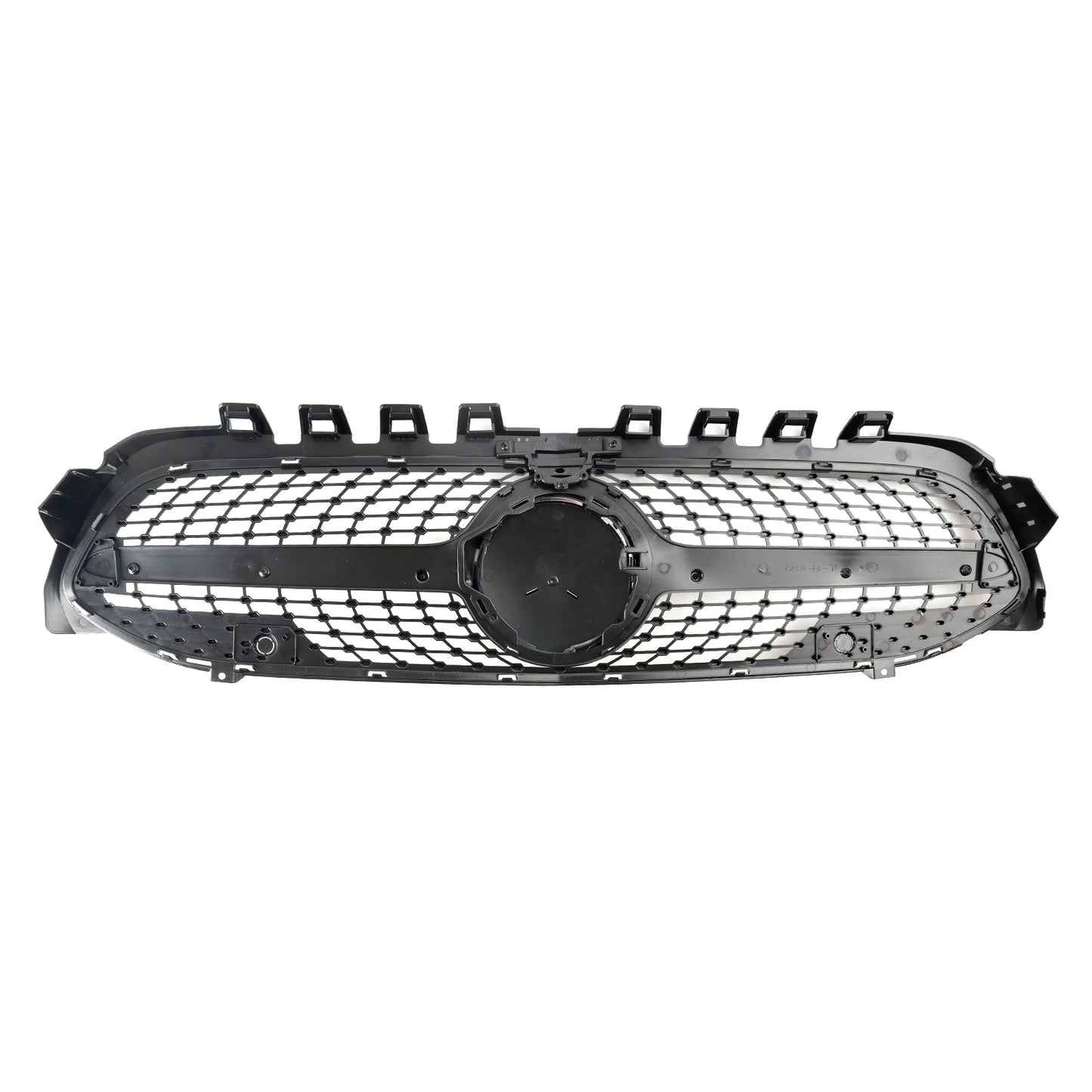 2019-2023 Benz A-Class W177 Diamond Front Bumper Grill Grille Black